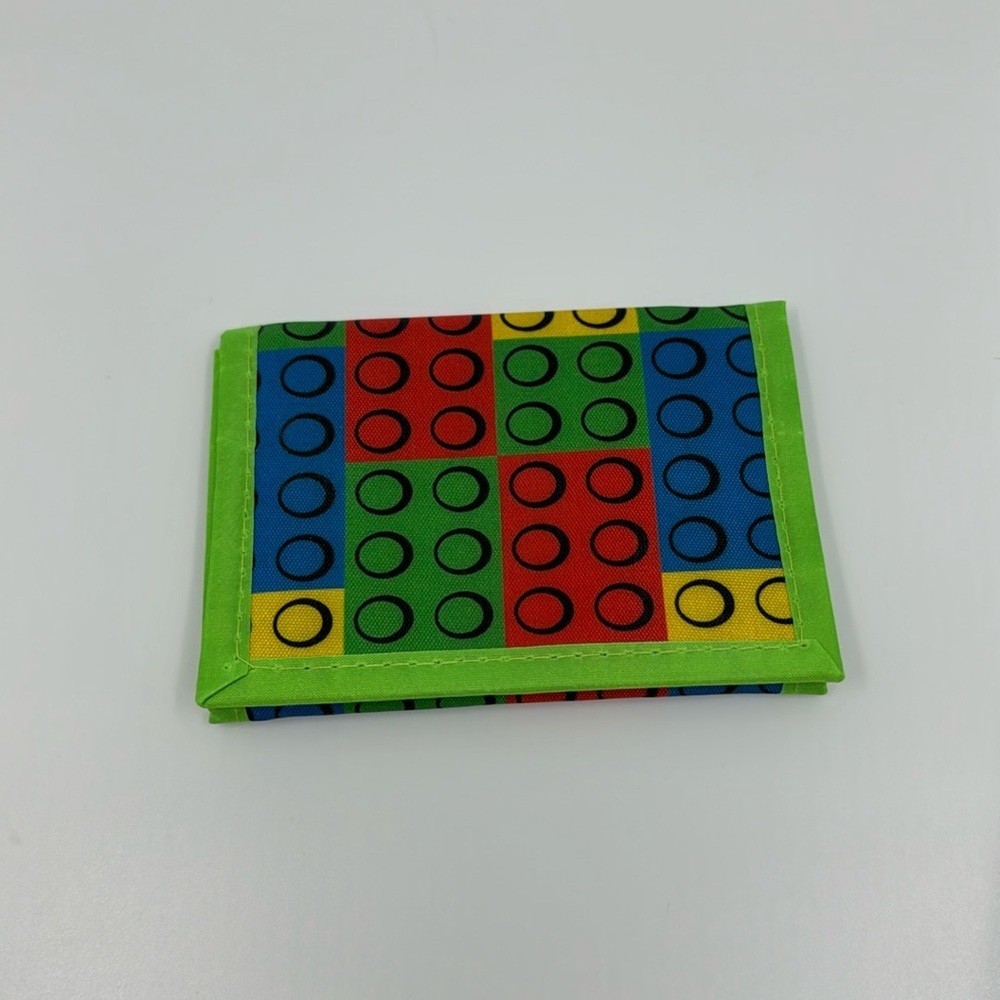 Big Boy Lego Green-Red Wallet